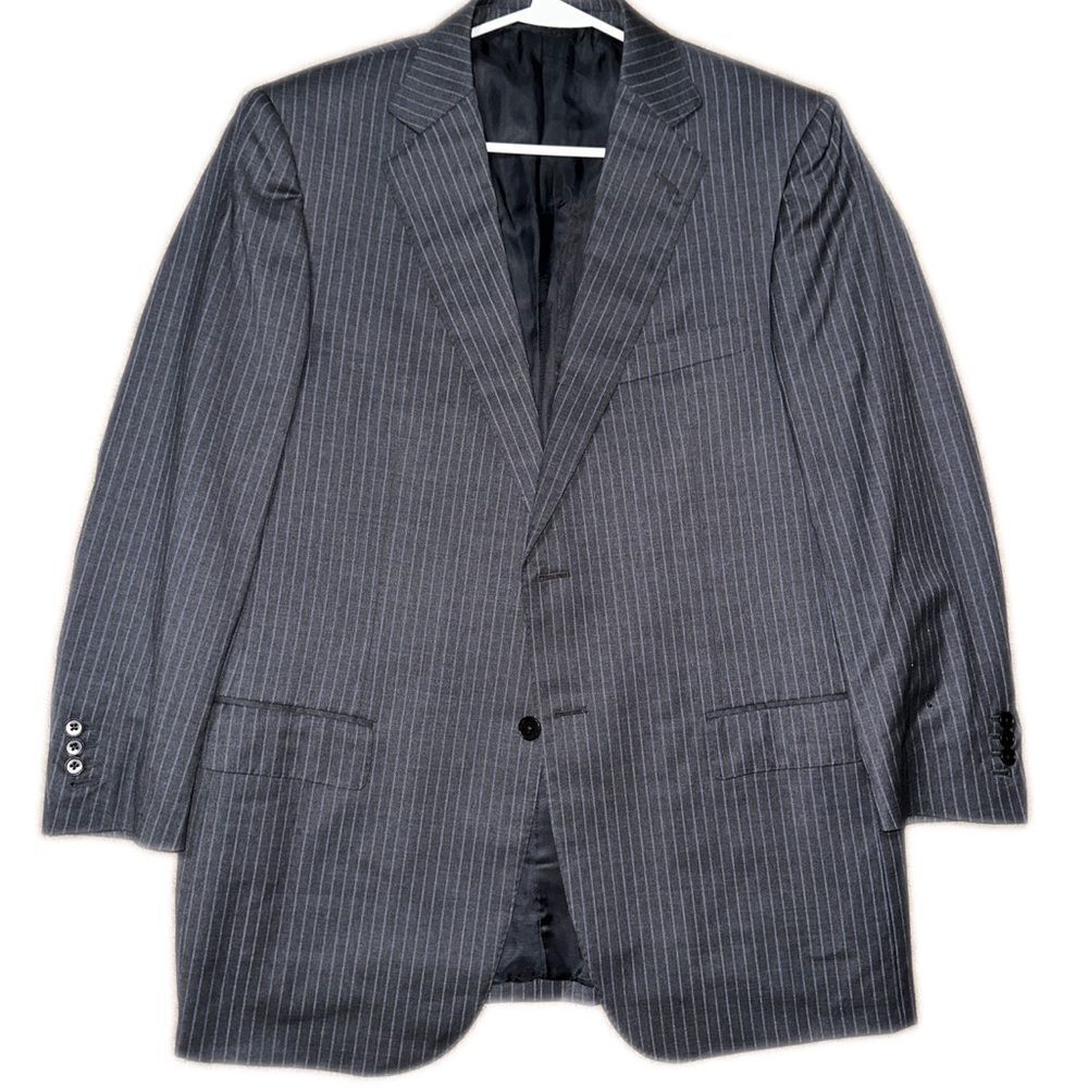 Ermenegildo Zegna Pinstripe with Surgeon's cuffs